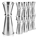 9 Pcs Jigger for Bartending 304 2 oz 1 oz Stainless Steel Bartending Kit,Double Sided Japanese Jigger Measuring Cup Bar Tools for Home Bars,Cocktail Mixing Whiskey Pouring
