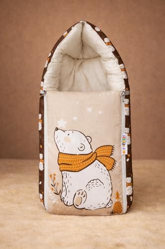 Image of NEW COMERS 3 in 1 Carry Nest Portable Cushion Bed with Soft Cotton Padding Lightweight Travel Friendly Multi-Use Carry Wrap with Secure Support Design | Unisex Carry Bag Nest 855