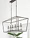 Emliviar 6-Light Kitchen Island Pendant Lighting, Island Light Fixtures in Oil Rubbed Bronze Finish, 3036-6LP