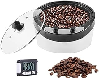 YUCHENGTECH Electric Coffee Beans Roaster 800g Household Coffee Roaster Machine Coffee Roasting Machine 0-240  Temperature Adjustable Coffee Roaster for Home Use 220V