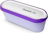 SUMO Ice Cream Containers for Homemade Ice Cream, 1.5 Quart, Reusable Freezer Storage (Purple)