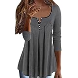 PTLLEND Damen Bluse WeißE Blusen Damen Langarm Tunika Schwangerschaft Bluse Hellblau Kinder Oberteile for Mädchen Sommer Hemdbluse Stretch Weiß Frauen Tops Sommer BlusenbüGel Tunika Weiß