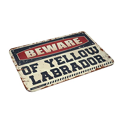 Paillasson extérieur labrador jaune 65x90 cm Hello - 3