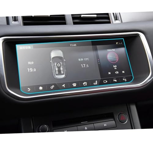 Film Protecteur Écran GPS Range Rover Evoque Verre Trempé Anti-Traces pour Voiture