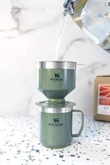 STANLEY The Perfect-Brew Pour Over Hammertone Green