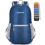 ZOMAKE Ultra Lightweight Hiking Backpack 20L, Packable Small Backpacks Water Resistant Daypack for Women Men(Navy Blue)