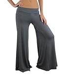 Free to Live Women's Wide Leg Boho Palazzo Gaucho Pants Made in USA