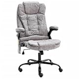 Design ergonomique avec dossier haut, siège rembourré et accoudoirs incurvés pour un confort prolongé.
