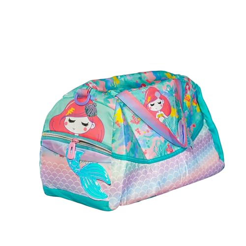 Image of Kids 3D Print Duffel Bag- Mermaid
