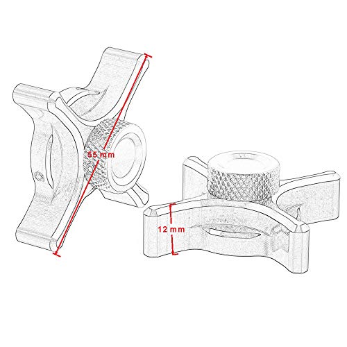 Ghiere precarico forcella moto Pomello molla