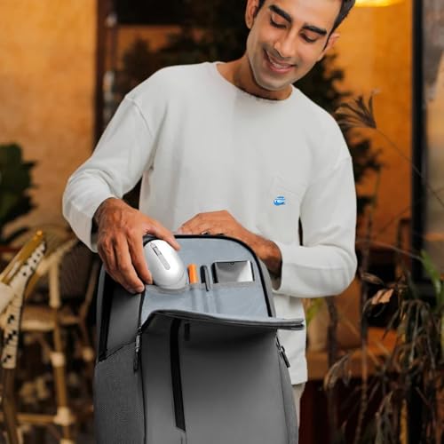 SIMPLETEK - Plecak EcoLoop Urban CVNY6 14-16 (460-BDLF) | kompatybilny z Dell - do notebooków o przekątnej ekranu do 16" | 12, 13, 14, 15" | szary (odnowiony), Szary, Taglia unica