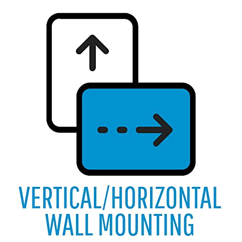 Mastervision Maya Series Self-Healing Tech Cork Bulletin Board, Wall Mounting Push Pin Cork Board, 36" X 48", Black Frame #TOP7