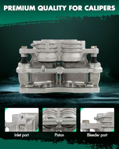 Image of SCITOO 18B4798 18B4799 Front Left & Right Brake Calipers w /Bracket for Buick for Rainier,for Chevrolet for SSR /for Trailblazer,for GMC for Envoy XL,for Isuzu for Ascender,for Saab for 9-7x