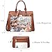 Dasein Women Handbags and Purses Ladies Shoulder Bag Top Handle Satchel Tote Work Bag with Wallet
