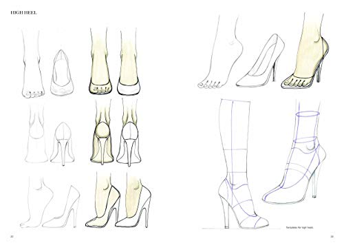 Fashion Illustration and Design: Accessories: Shoes, Bags, Hats, Belts, Gloves, and Glasses - Thumbnail 3