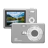 Imagerie haute résolution: avec un capteur CMOS haute résolution, cet appareil photo numérique compact attrape d'excellentes images avec jusqu'à 50 MP de pixels. L'écran couleur IPS améliore encore votre expérience de vision, vous permettant de voir des représentations vives et précises de vos photos et vidéos, donnant vie à vos souvenirs dans des détails remarquables.