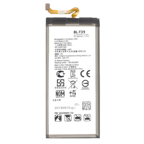 AFFIDABILITÀ TESTATA: La nostra Batteria Compatibile Per Modello Cellulare Lg G7 Thinq G710 / G7+ Fitè stata prodotta con materiali di qualità e superando i test europei.
