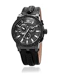 grafenberger  Grafenberg Quarzuhr Man GB202-622 schwarz 44 mm