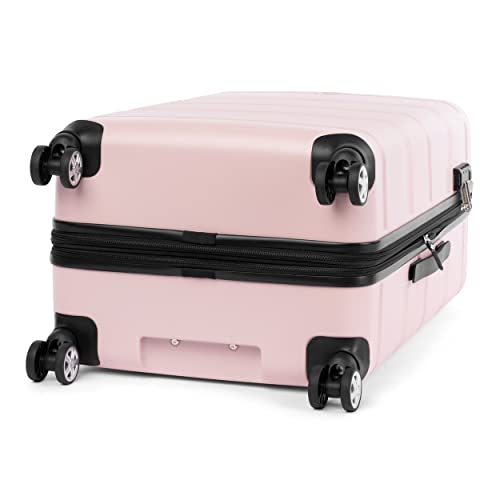 Travelpro Runway 2 Piece Luggage Set, Carry-On & Convertible Medium To Large 28-Inch Check-In Hardside Expandable Luggage, 8 Spinner Wheels, Tsa Lock, Hardshell Suitcase, Powder Pink #TOP6