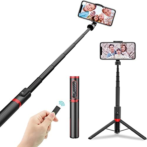 Amazon Zhenren 自撮り棒 三脚 Bluetooth セルカ棒 ミニ三脚 一脚兼用スマホ スタンド 360度回転 7段伸縮 折りたたみ 持ち運びに便利 超軽量 ノンスリップ 遠隔操作 ワイヤレス スマホ 卓上三脚 Bluetooth シャッターリモコン付き Iphone 12 11 11 Pro 11 Pro Max