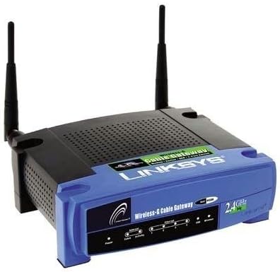 Linksys WCG200-RM Cable Modem with Built-In Wireless-G Router - Refurbished