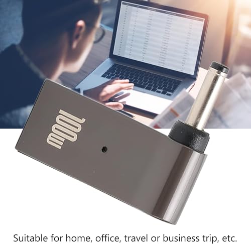 Image of Tobo USB C Female to DC Adapter, 90 Degree USB C to 3.5 x 1.35 mm, DC Barrel Jack Plug Converter, 100W 5A PD Portable Power Charger Connector for Laptop TD-1254CC