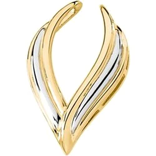 Bonyak Jewelry 14k White Gold Pendant Enhancers Elegant