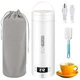 Portable Electric Kettle, Travel Tea Kettle, Small Hot Water...