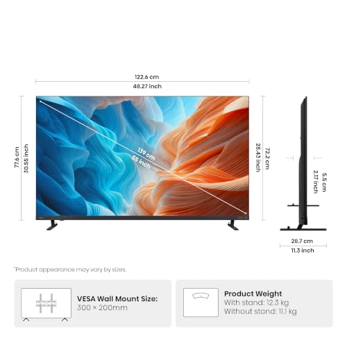 Image of Toshiba 55 Inch Full Array Local Dimming | QLED MiniLED | Smart TV | 144 Hz Native Panel | (55Z670SP) | REGZA Engine ZRi, VIDAA OS | Front Firing Speaker with REGZA Power Audio+