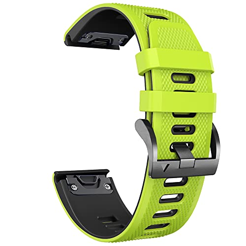 Bracelet montre silicone libération rapide Garmin Fenix 6 Pro et Enduro