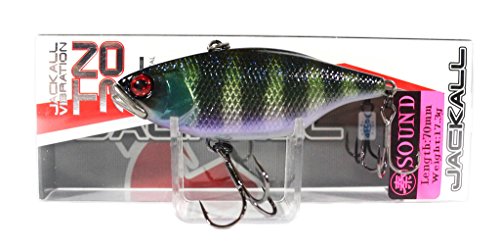 JACKALL TN70 Vibration Skull Shell Marhata Sound 2.8 inches (70 mm) 0.6 oz (17.3 g) Marhata Black Gill