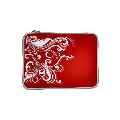 FrndzMart Expandable Designer Printed Laptop Sleeve, 14 inch (Red Floral) (B07T9M33D5) Amazon Price History, Amazon Price Tracker