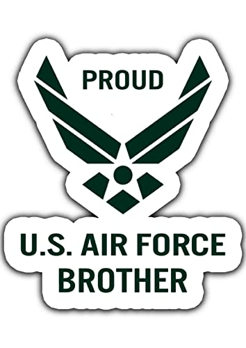 Proud US Air Force Brother Vinyl Decal Sticker