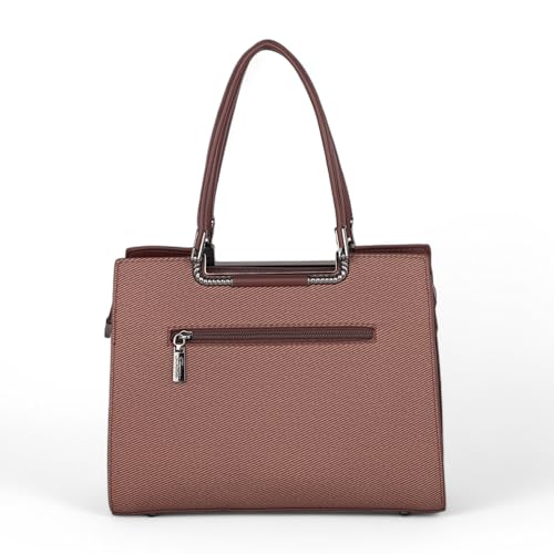 Image of EXOTIC Premium Embossed Texture Design PU Leather Hand Bag for Women
