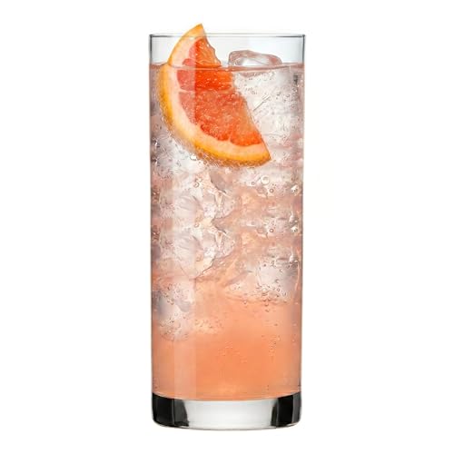 KROSNO XNO Szklanki Highball do Long Drinków i Koktajli, Zestaw 6 x 330 ml