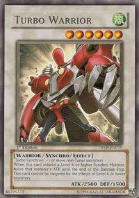 YU-GI-OH! - Turbo Warrior (DP08-EN015) - Paquete Duelista 8 Yusei Fudo - 1 Edición - Raro