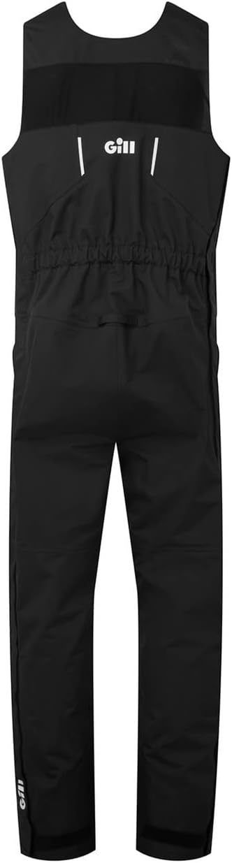 Gill Apex Pro-X Mens Fishing Bib - Fully Taped, Waterproof and Stain Repellent (Black)