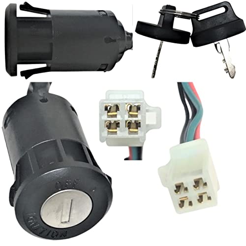 GoKart Key Ignition Switch, fits Most Kandi GK125M,Magnum 125,Mini Fox 125,