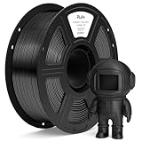 ELEGOO PLA+ Filamento 1,75mm Nero 1KG, PLA Plus ad Alta Resistenza per Stampanti 3D, Precisione Dimensionale +/- 0,02mm, Bobina da 1kg (2,2lbs) Compatibile con la Maggior Parte delle Stampante 3D