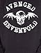 Avenged Sevenfold Logo Official Mens New Black Pullover Hoodie, X-Large