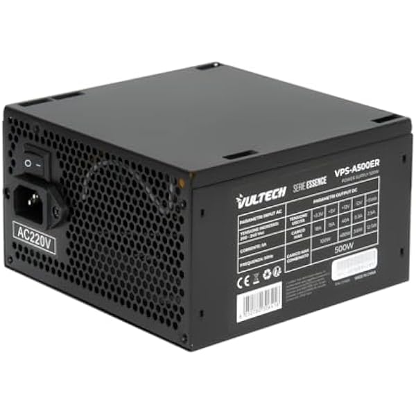 Zasilacz ATX 500 W VPS-A500ER Retail z serii Essence z klimatyzowanym wentylatorem 12 cm