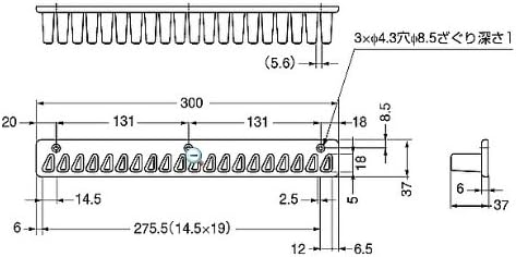 Lamp 25304 Mst-20 Tie Rack Mst-20Bl, Black Brown