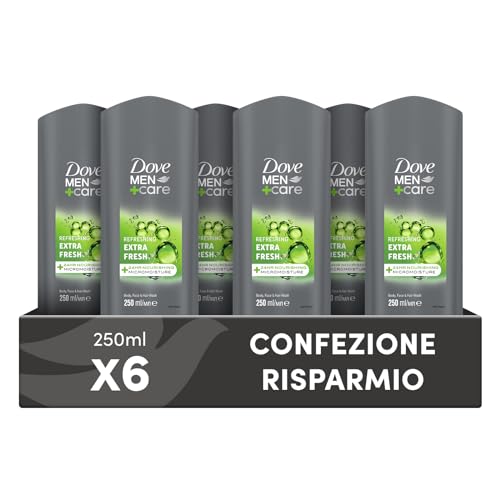 Dove, Dove Men+Care Duschgel für Herren, 3-in-1, feuchtigkeitsspendend, für Körper, Gesicht und Haare, mit MicroMoisture-Technologie… – Ansicht 1