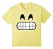 Emoji T Shirt Halloween Costume Grimacing Face Awkward