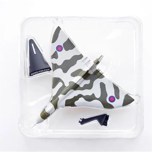 Modelo de avión Vulcan de metal, miniatura coleccionable de alta precisión 5
