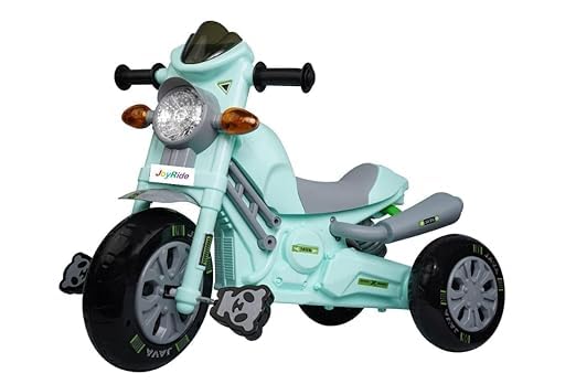 Java Bullet Bike Pedal Tricycle for Kids Toddler Trike Headlight, Music,Eva Wheels & Curved Seat Push Along Pedal Trike for 18 Months to 5 Years (Green) (B0DC68Z8JP) Amazon Price History, Amazon Price Tracker