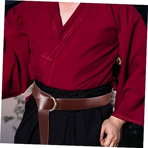 Vintage Belt for Medieval Cosplay Retro Style Decorative Holder for and Viking Costume Accessories4