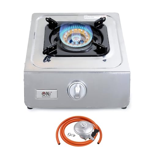 NJ NGB-100 Camping Gas Stove - 1 Burner Portable Cooker Wok LPG
