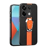 Toque Lujoso: La funda Xiaomi Redmi Note 13 4G ofrece un toque lujoso con su parte trasera de cuero de alta calidad, distinguiéndose de las fundas ordinarias. Es extremadamente resistente a los arañazos y no deja marcas, incluso cuando se rasca con las uñas.