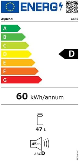 Alpicool CX50 Product Information Sheet